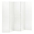 thumbnail image 1 of vidaXL 5-Panel Room Divider White 200x180 cm Steel, 1 of 4