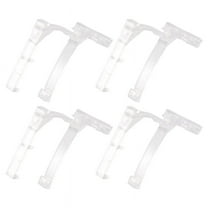 Valance Clips Plastic Vertical Blinds Brackets 3.5 Inch Vertical Blinds Clear for Blinds Parts Accessory Components