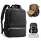 thumbnail image 1 of Mochila de viaje wepadre negra para mujer impermeable 15.6 pulgadas, 1 of 8
