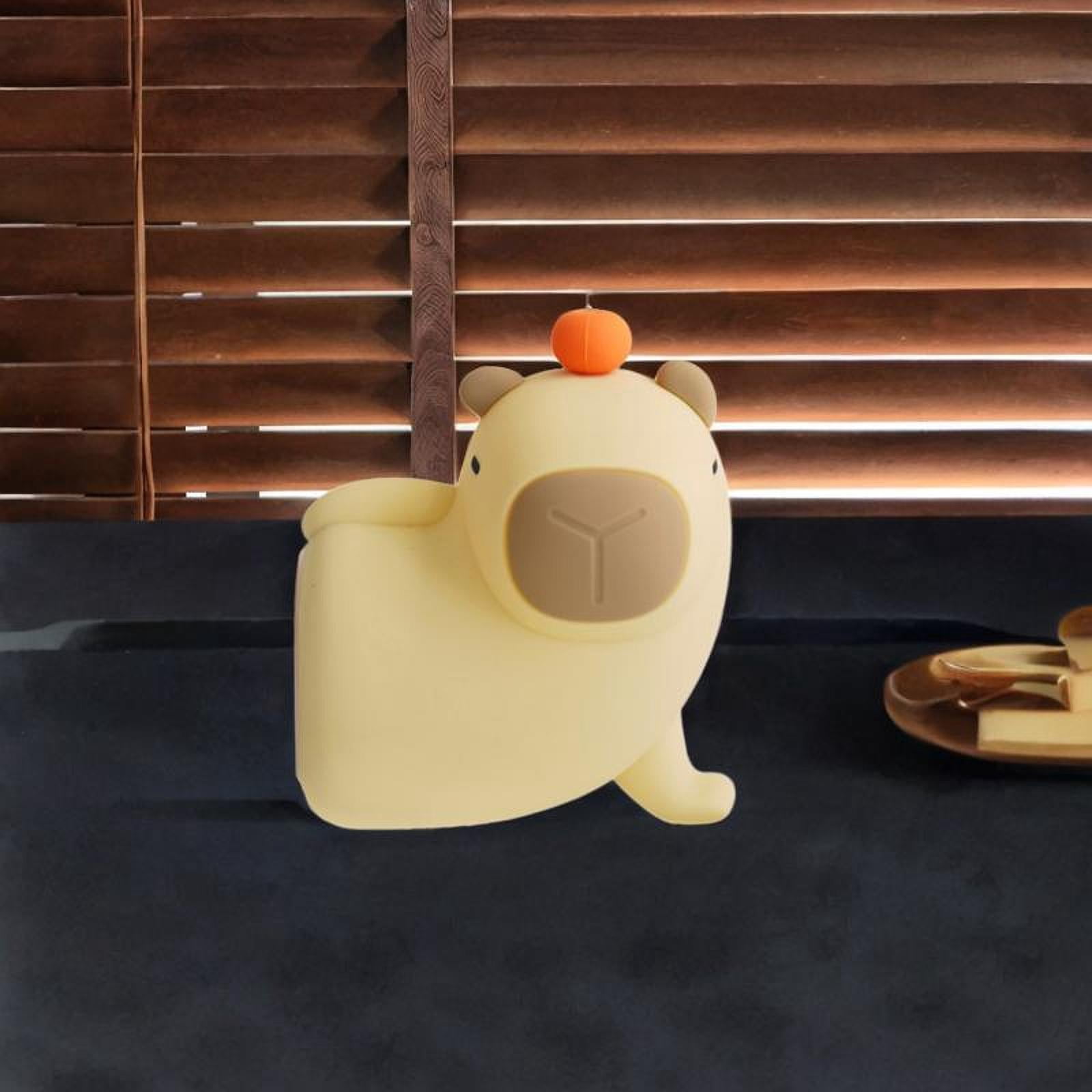 oshhnii Capybara Night Light Novelty Bedside Lamp for Breastfeeding Tabletop Nursery