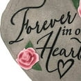thumbnail image 4 of Spoontiques - Garden Décor - Forever in Our Hearts Stepping Stone - Decorative Stone for Garden, 4 of 6