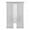 Gray, variant on Sheer Curtains 2 Panels Set Window Sheer Curtains Basic Rod Pocket for Bedroom Children Living Room Yard Kitchen (White, 39.4" W x 78.7" L )