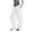 AY25-White, variant on Womens Barrel Pants Baggy Wide Leg Lounge Pants Elastic Waist Pleated Harem Pants Loose Hippie Trousers,Lightweight Parachute Pants Royal Blue M