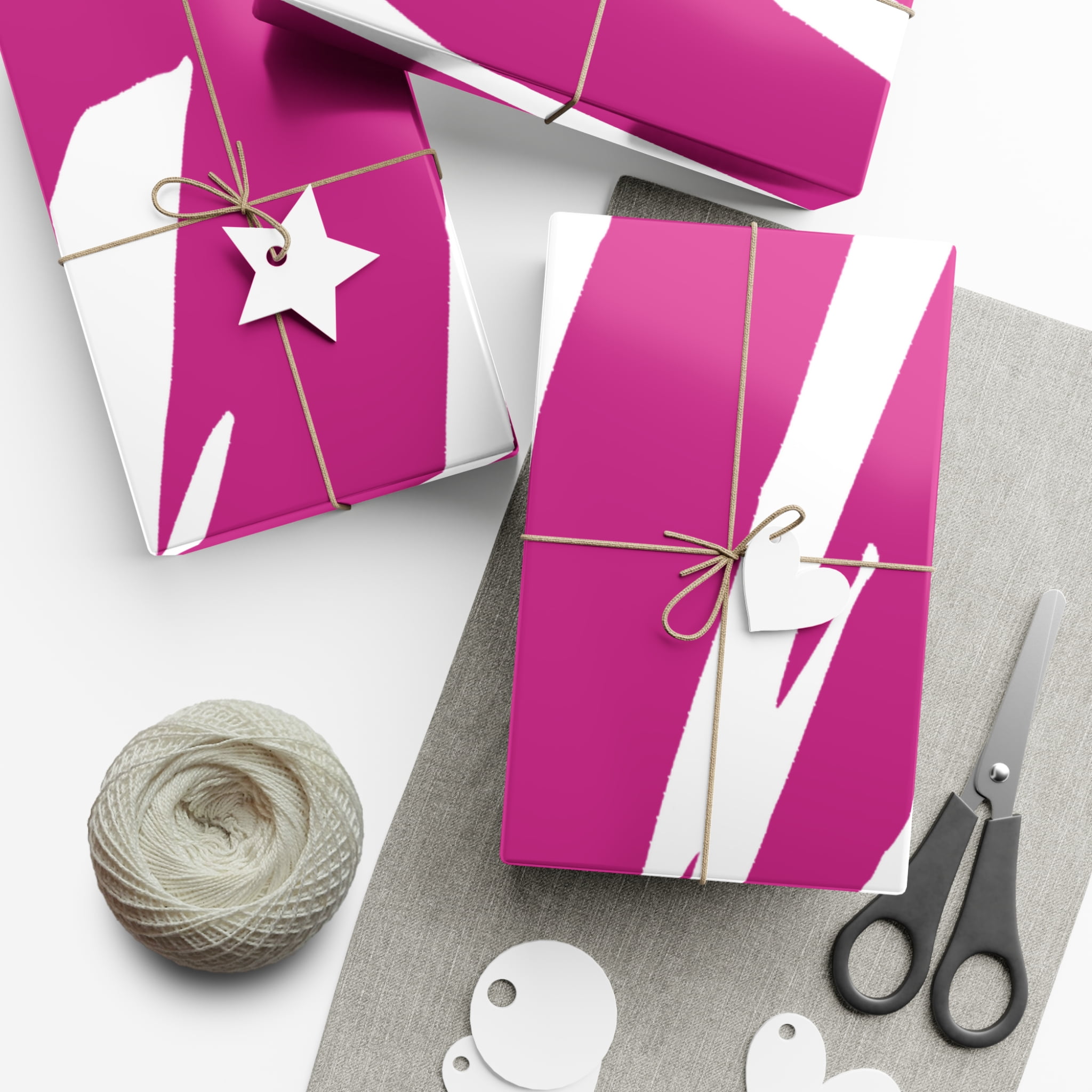 Effete Feline Claw Marks Scratch Gift Wrap Papers