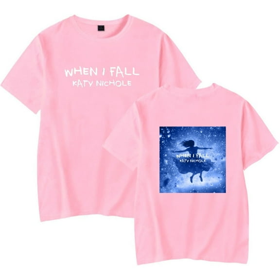 Katy Nichole 2025 When I Fall Merch T-shirt New Print Classic Short Sleeve Unisex Trendy Top