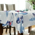 thumbnail image 5 of Yayeee Tablecloths 60" x 90" Rectangle Wrinkle Resistant Party Table Cover, Ice Rink, 5 of 8