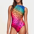 thumbnail image 1 of Womens Sexy Solid Color Swimwear Slim Swimsuit Bikini Straped Swimsuits, 1 of 1