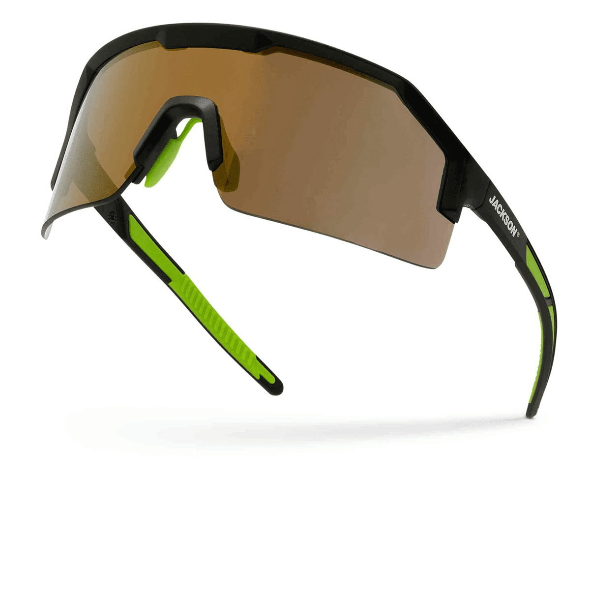 Jackson Safety Safety Glasses - MAXVIEW+ Series - Gold Mirror Lens - Black Frame - Hardcoat Anti-Scratch