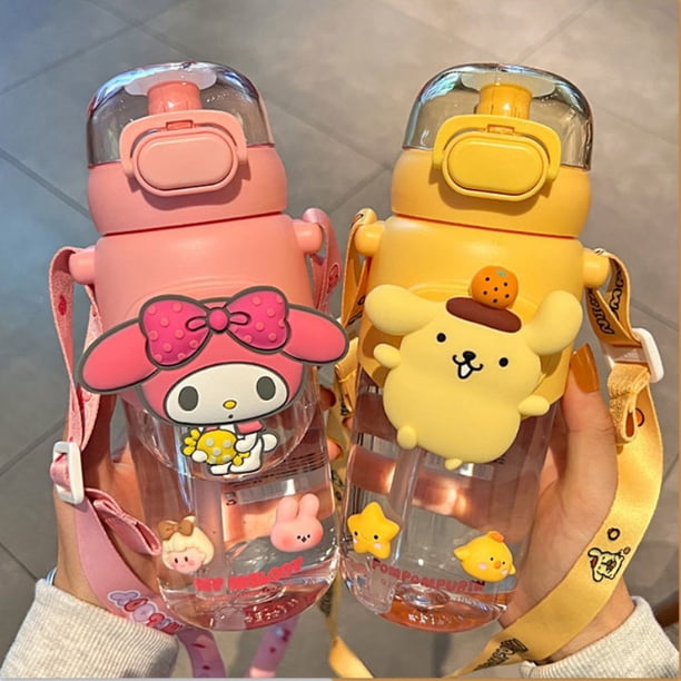 MINISO 600ml Sanrio Kuromi My Melody Water Bottle High Quality