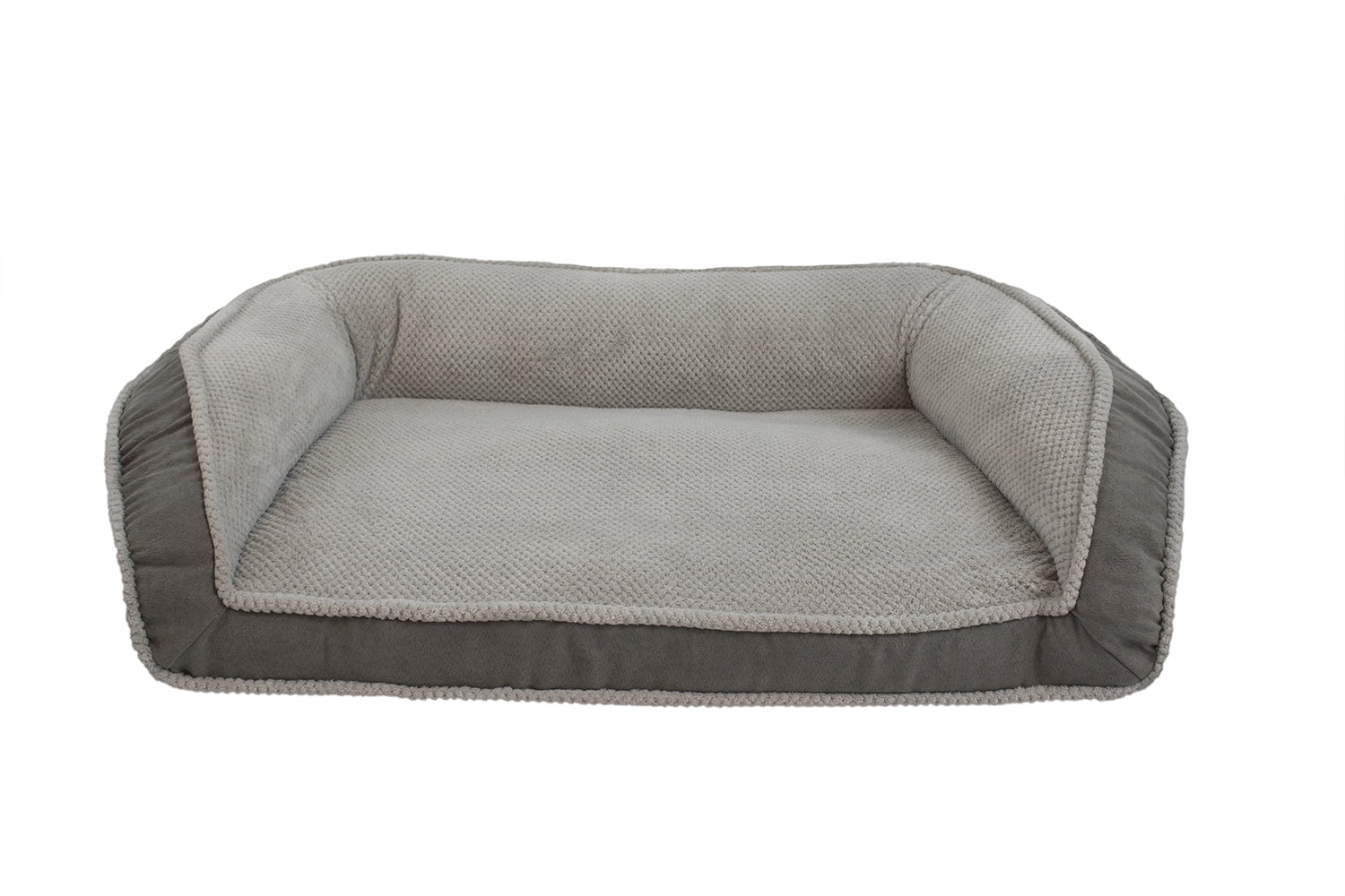 arlee memory foam sofa style pet bed