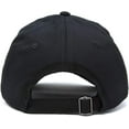 thumbnail image 6 of DALIX Men's Embroidered Dad Hat Soft Cotton Baseball Cap in Black, 6 of 6