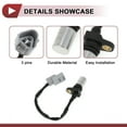 thumbnail image 3 of Unique Bargains 1 Pc Crankshaft Position Sensor for TOYOTA Yaris 1.4D-4D 2001-2005 Engine Crank CKP Sensor No.9091905056 Black Metal Plastic, 3 of 6