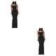 thumbnail image 4 of Vestido Largo ajustado Qarigey Ropa de fiesta Correas Cuerpo asimétrico Multiusos Atractivo, 4 of 6