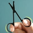 thumbnail image 5 of ACDANC 3.5-Inch Stainless Steel Dog Pet Round-Tip Sharp Tip Home Grooming Scissors for Nose Hair,Ear Hair,Face Hair,Paw Hair Multicolor Pet Grooming Scissors (Black Round Tip), 5 of 7