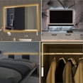 thumbnail image 3 of Tira Led de 1M y 30LED para dormitorio, tira Led con Sensor de movimiento, tira Led interior para armario/armario/escalera/pasillo/gabinete, alimentado por batería kaili Sencillez, 3 of 6