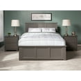 thumbnail image 4 of Madison Platform Bed with Matching Foot Board with Twin Size Urban Trundle Bed in Multiple Colors and Sizes, 4 of 9