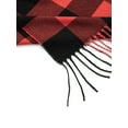 thumbnail image 5 of SAYFUT Scarfs for Women Men Plaid Winter Fashion Scarfs for Neck Blacket Warm Scarves Shawl Wrap with Tassel, 5 of 7