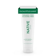 Native Natural Hand and Body Lotion, Eucalyptus & Mint, Paraben Free, Silicone Free 12 oz