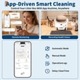thumbnail image 5 of Automatic Cat Litter Box, Self-Cleaning Litter Box with Open-Top Design, 15-Layer Safety Protection System & Smart App Control, Electric Cat Litter Box with Adjustable Entry Height & Odor Control,Bro, 5 of 9