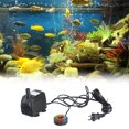 thumbnail image 1 of Portable Air Pump, Aquarium Pump Wear-resistant Ceramic Rotor Strongly Fixed Suction Cup Quiet Design Submersible Pump  for Home for Office, 1 of 7