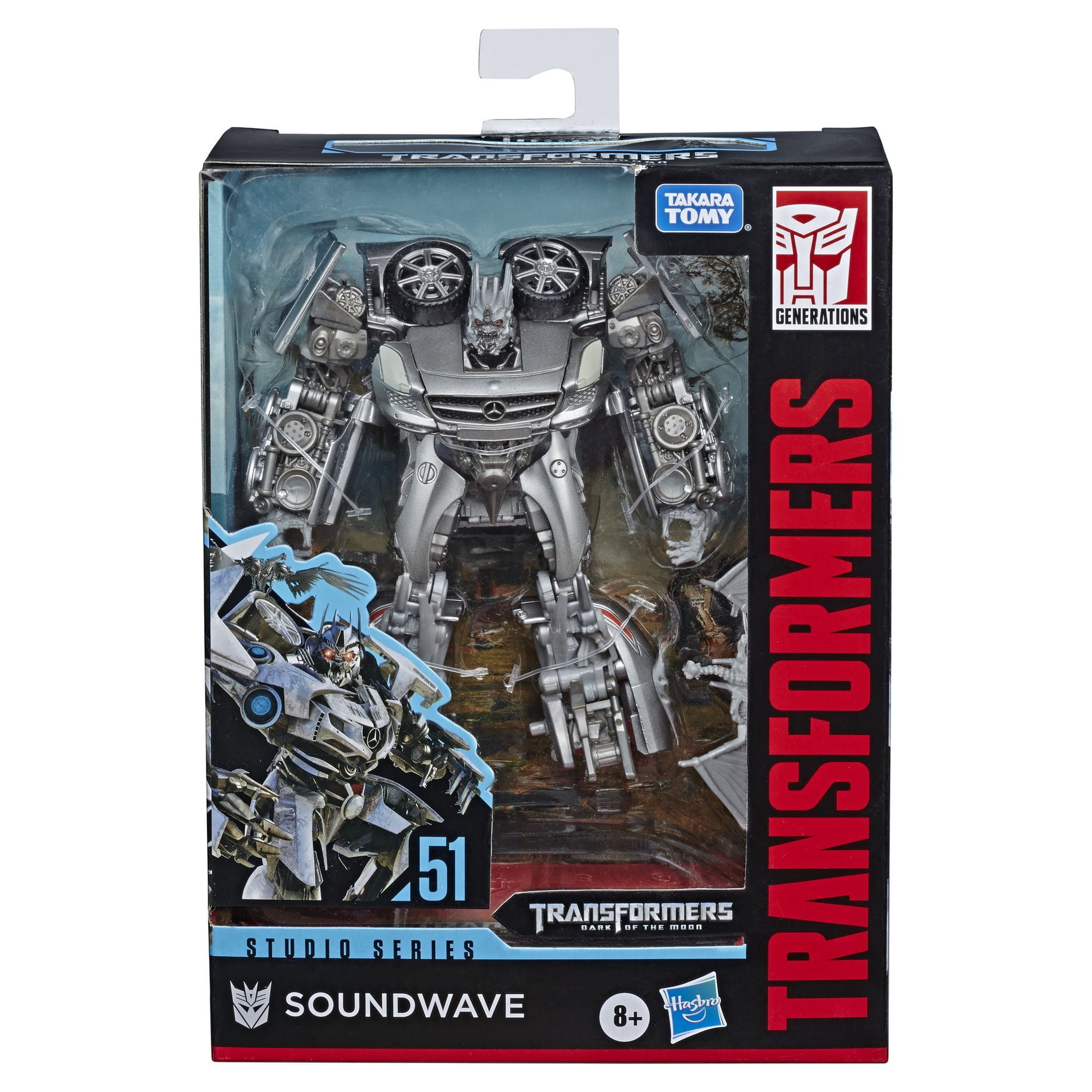 Transformers Studio Series 51 Deluxe Dark of the Moon Soundwave Figure