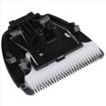 thumbnail image 2 of 20X CP8000 Dog Hair Trimmer Blade Head Pet Hair Clipper Ceramic Replacement Knife for -2280 1680 2680 7800 8650,20 x blade,Black & white, 2 of 8
