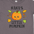 thumbnail image 4 of Inktastic Nanas Little Pumpkin with Leaves and Stars Boys or Girls Toddler T-Shirt, 4 of 5