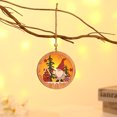 thumbnail image 1 of Colgante luminoso de madera para ancianos del bosque de Navidad, adornos para árboles de Navidad, colgante pequeño redondo de estrella de cinco puntas Wmkox8yii fhajkh5858, 1 of 2