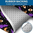 thumbnail image 4 of Halloween Bats Moons and Eyes Bathroom Rugs Sets 3 Piece,Toilet Cover Set,Absorbent Non Slip Bathroom Mats Sets with U-Shaped Contour Rug Toilet Rug Set, 4 of 5