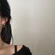 thumbnail image 4 of Pendientes de masa frita con forma de espiral, pendientes de aguja de plata con clip para la oreja, pendientes de mujer de alta calidad, 4 of 6
