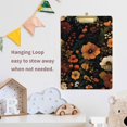 thumbnail image 4 of FORMRS Acrylic Clipboard with Low Profile Clip Standard A4 Letter Size, 12.5" x 9", Dark Floral Pattern, 4 of 8