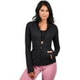 thumbnail image 2 of 90 Degree By Reflex Women s Lightweight, Full Zip Running Track Jacket, 2 of 7