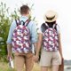 thumbnail image 4 of Fotbe Peonies Mochila de Lona con Estampado, Mochila Duradera, Mochila Versátil de Alta Calidad, Mochila Compacta Vintage-Medium, 4 of 5