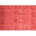 thumbnail image 1 of Ahgly Company Indoor Rectangle Oriental Red Industrial Area Rugs, 8' x 10', 1 of 4
