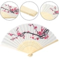 thumbnail image 5 of Cherry Blossom Fans Asian Wedding Favor Gift Party Reception Delicate Folding, 5 of 6