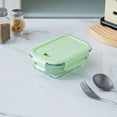 thumbnail image 6 of Glass Bento Box Lunch Container | Microwave-Safe Heat-Resistant Glass Meal Prep Storage | Leakproof Fresh-Keeping Durable Design | Dishwasher-Safe | Portable Food Holder for Work Office Leftovers, 6 of 6