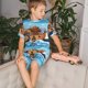 thumbnail image 4 of Balery Animals on Noah's Ark Conjunto de Pijama Infantil de Manga Corta con Estampado – Ropa de Dormir de Algodón Suave-Large, 4 of 6