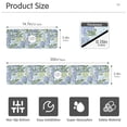 thumbnail image 3 of Yayeee Faucet Mat for Kitchen Sink 14.7" Diatomite Long Splash Guard Pad, Vibrant Hydrangeas Pattern, 3 of 7