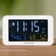 thumbnail image 5 of Reloj despertador AcuRite Intelli-Time con cargador USB y temperatura y zumbido, 5 of 6