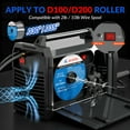 thumbnail image 6 of GZ GUOZHI 110V/220V 200A MIG Welder, 7 in 1 Multi-Process Welding Machine, Gas MIG/MAG, Gasless Flux Core MIG, Lift TIG, Stick, Spot Welding, Spool Gun, 6 of 10