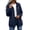 Navy, variant on YVNAURA Women's Lightweight Breathable Windbreaker Jacket UPF 50 Sun Protection Full Zip Hooded Windproof Water Resistant Quick Dry Outdoor Running Coat for Women, Pink,L