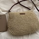 thumbnail image 5 of Bolsos Playa para Mujer Mano Tejidos Bohemios Bolso Bohemio Informal (Beige), 5 of 9