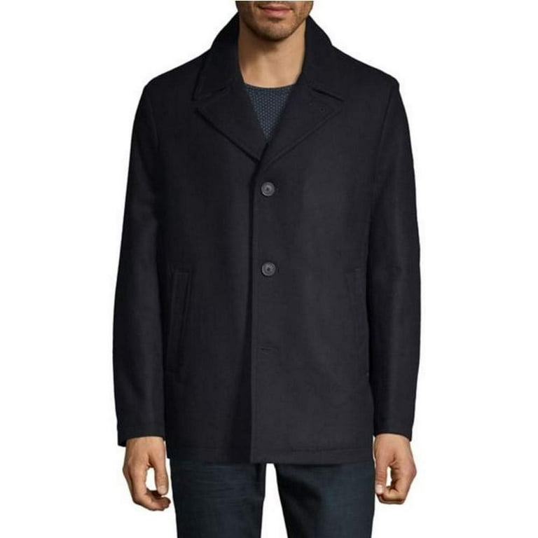 Michael kors wool sales blend officer's coat