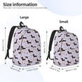 thumbnail image 3 of Yiaed Dachshund Dog Print Backpack, Premium Laptop Backpack, Travel Backpack for Women, Lightweight Backpacks, Comfortable Back Pack-Small, 3 of 5