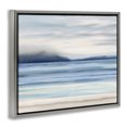 thumbnail image 3 of Stupell Industries Soothing Abstract Horizon Gray Framed Floater Canvas Wall Art design by Amber Sterling, 17 x 21, 3 of 9