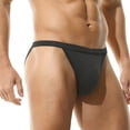 thumbnail image 4 of XDZJLR Mens Swim Briefs Swimming Pants With Nylon Lifting Beach Leisure Spring Pants Breathable Beachwear Black, 4 of 5