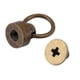 thumbnail image 2 of Juego de sujetadores de remaches de bronce de 8 mm para bolso de cadena de caja de teléfono de artesanía de cuero DIY (20 piezas), 2 of 10