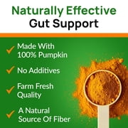 StrellaLab Pumpkin Powder for Dogs - High Fiber Digestive Supplement - Diarrhea, Constipation & Upset Stomach Relief (8 oz)