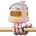thumbnail image 1 of Portable Bladeless Baby Fan - Rechargeable, Quiet, Flexible Tripod for Strollers, Cribs, & Outdoor Use with Night Light, 1 of 5