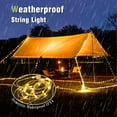 thumbnail image 2 of LC-dolida 65.6ft Camping String Lights, Retractable Waterproof LED Lights, 3000mAh Rechargeable, Yard, RV, Hiking, Outdoor Patio, Holiday & Party Decor, 2 of 10